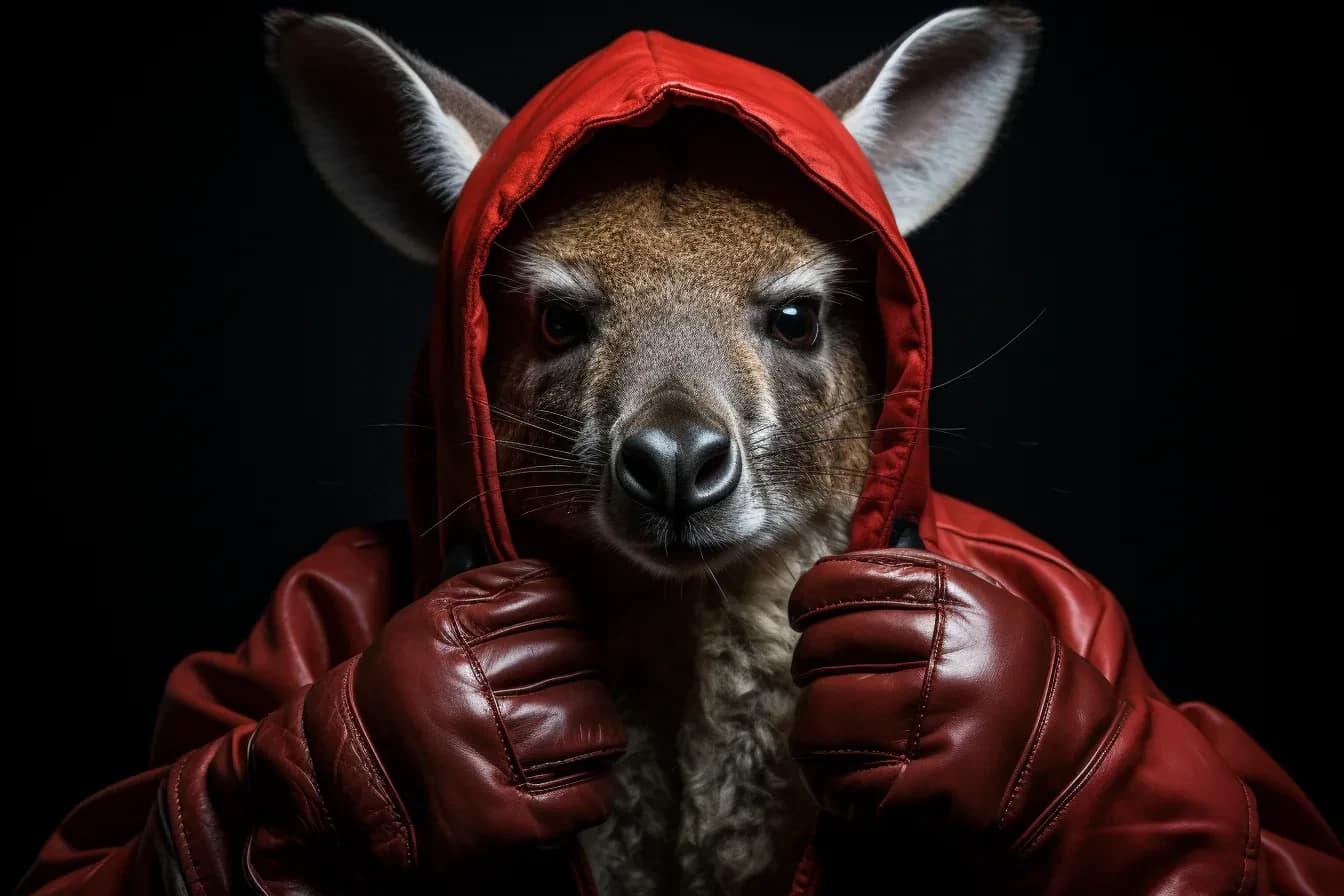 Alcanza la cima del combate de boxeo en Kangaroo King de Stakelogic image