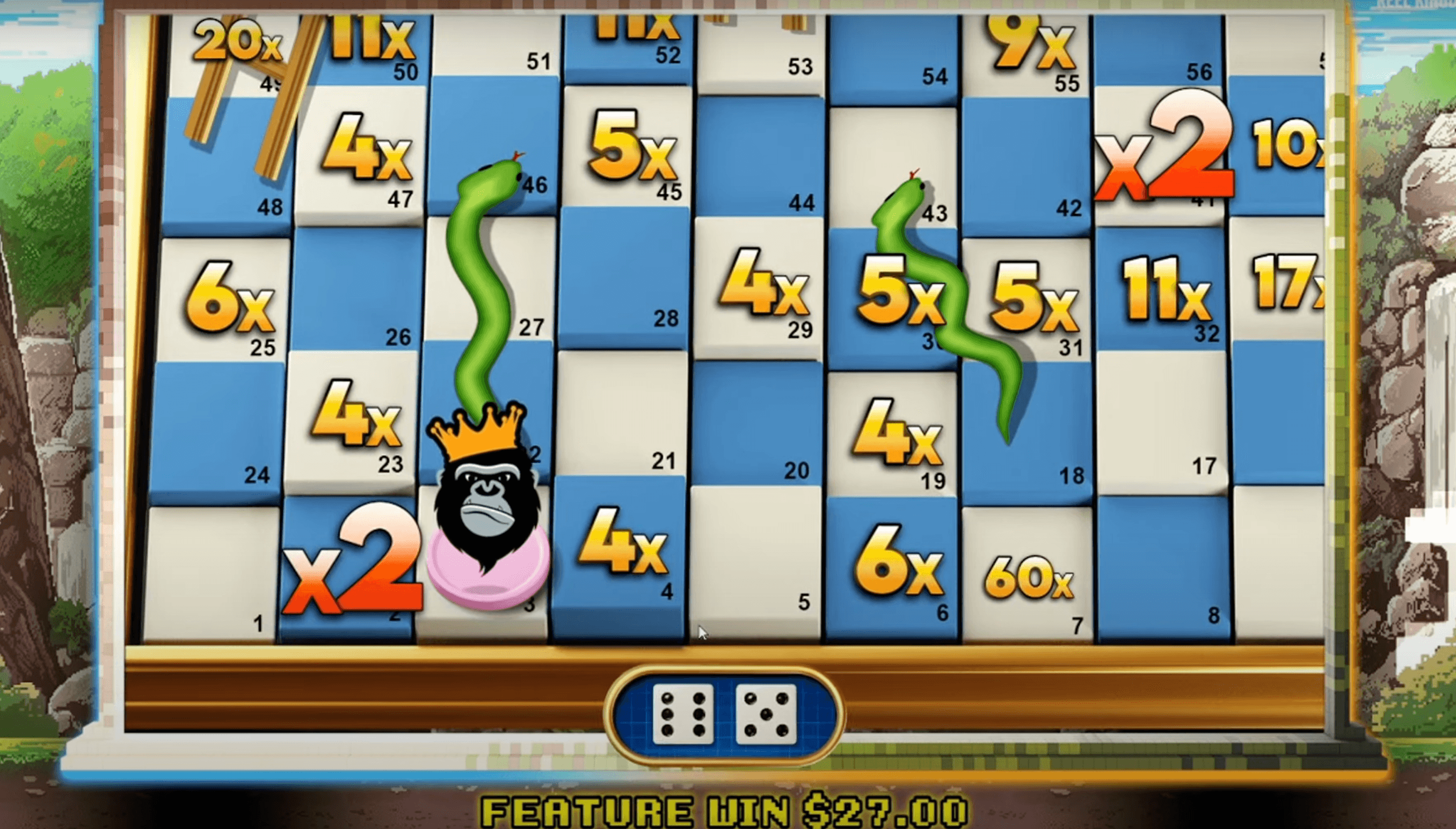 Strategies to Win at Snakes and Ladders Mega Dice