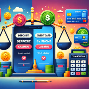 Depositar por teléfono versus casinos con tarjeta de crédito